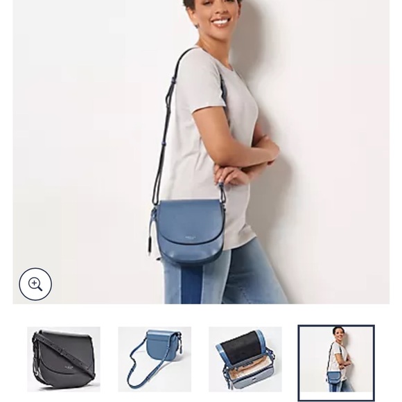 Radley London Blue Crossbody Bag Liverpool Street - Picture 6 of 6